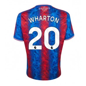 Billiga Crystal Palace Adam Wharton #20 Hemmatröja 2024-25 Kortärmad